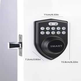 Tuya Door Lock with Lock and Key, APP Remote Unlock, Smart Door Lock with App Control and Key, Smart Door Lock for Bedroom, Front Door, House Tuya Door Lock with Lock and Key, APP Remote Unlock, Smart Door Lock with App Control and Key, Smart Door Lock for Bedroom, Front Door, House